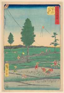 ふくろい： ふぁもうｓ ととみ きてｓ （ふくろい、 めいぶつ えんす たこ） ｆろｍ てぇ せりえｓ ５３ Ｓたちおんｓ おｆ とかいど 作： Ando Hiroshige