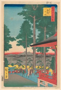 名所江戸百景 王子稲荷社（おうじいなりのやしろ）