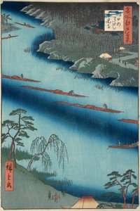 川口, 1857., 1857. 作： Ando Hiroshige