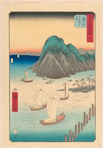 東海道五十三次 舞坂 作： Ando Hiroshige
