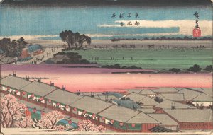 新 吉原、 か。 １８４０。、 か。 １８４０。 作： Ando Hiroshige