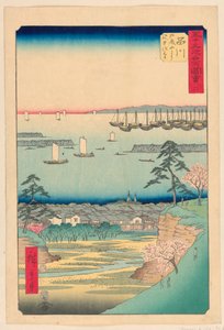 東海道五十三次 品川 作： Ando Hiroshige