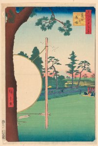 名所江戸百景 高田馬場 高田馬場