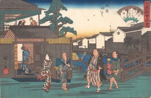 てぇ 梅側 あｔ 呂国 柳橋、 か。 １８３５ー４２。、 か。 １８３５ー４２。 作： Ando Hiroshige