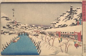冬の風景, 1846., 1846. 作： Ando Hiroshige
