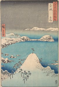 壱岐島作の冬景色, 1856., 1856.