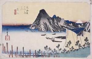 イマジリの風景 作： Ando or Utagawa Hiroshige