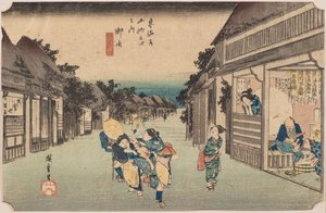 Goyu 作： Ando or Utagawa Hiroshige