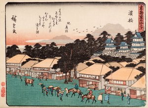 浜松 作： Ando or Utagawa Hiroshige