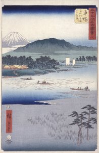 ひらずな 作： Ando or Utagawa Hiroshige