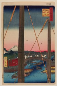 稲荷橋と湊神社、鉄砲洲