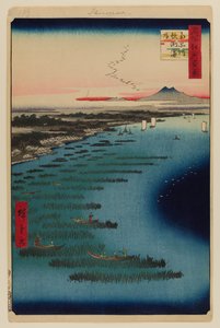 南品川と鮫洲海岸 作： Ando or Utagawa Hiroshige
