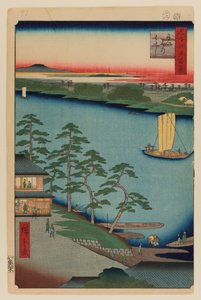 新宿フェリー 作： Ando or Utagawa Hiroshige