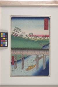 東都御茶ノ水 (T?to: Ochanomizu) (カラー木版画) 作： Ando or Utagawa Hiroshige