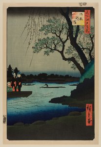 オオマヤガシ 作： Ando or Utagawa Hiroshige