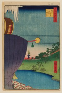麹町一丁目の山王祭行列 作： Ando or Utagawa Hiroshige