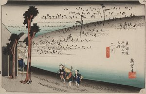 Sarugababa 作： Ando or Utagawa Hiroshige