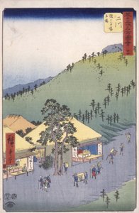 Ｓたちおん ３４、 ふたかわ； きょか とかいど せりえｓ （こぉうｒ をおｄｂぉｃｋ ｐりんｔ） 作： Ando or Utagawa Hiroshige