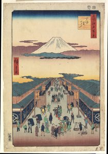 Suruga-chō 作： Ando or Utagawa Hiroshige