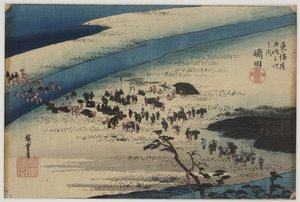 大井川の駿河岸