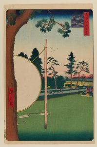 高田乗馬場 作： Ando or Utagawa Hiroshige
