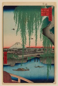 谷津見橋 作： Ando or Utagawa Hiroshige