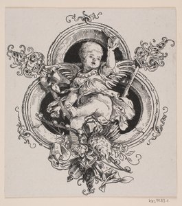 「ファウスト」版のタイトル ページとビネット、ミュンヘン 1884 年 作： André Bork