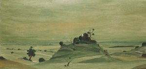 プロヴァンスの風景 作： Andre Derain
