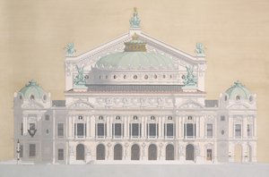 フランス、パリ、オペラ・ガルニエ