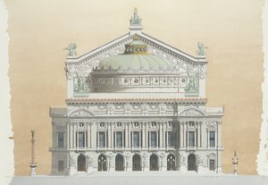 フランス、パリ、オペラ・ガルニエ