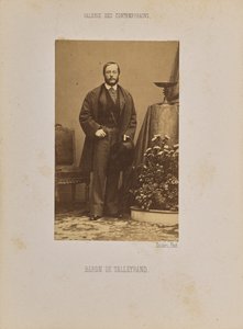 タレーラン男爵 作： Andre Adolphe Eugene Disderi