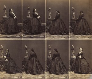 ベルト、1862 年 1 月 22 日 - 1862 年 4 月。 作： Andre Adolphe Eugene Disderi