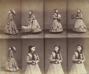 ブデ、1866年。 作： Andre Adolphe Eugene Disderi