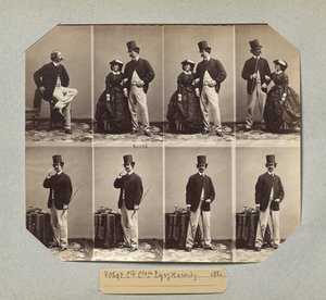ティシュキェヴィッチ伯爵・伯爵夫人 作： Andre Adolphe Eugene Disderi