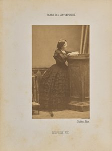 デルフィーヌ・フィックス 作： Andre Adolphe Eugene Disderi