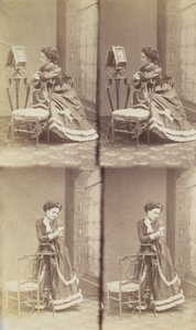 デュレア、1865-75 年 2 月。 作： Andre Adolphe Eugene Disderi