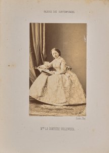 ワレフスカ伯爵夫人 作： Andre Adolphe Eugene Disderi