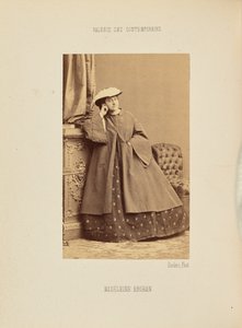 マドレーヌ・ブロハン 作： Andre Adolphe Eugene Disderi