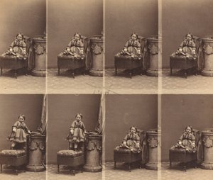 ミス・トラヒエ 作： Andre Adolphe Eugene Disderi