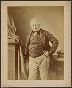 アドルフ・ティエールの肖像 1797-1877 年、1860 年頃。 作： Andre Adolphe Eugene Disderi