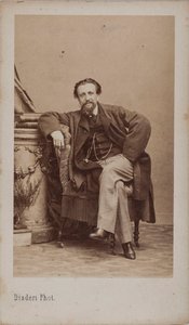 Arthur Kalkbrenner 1828-1869 の肖像、1869 年。 作： Andre Adolphe Eugene Disderi