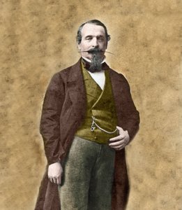 ナポレオン3世の肖像（ルイ・ナポレオン・ボナパルト 作： Andre Adolphe Eugene Disderi