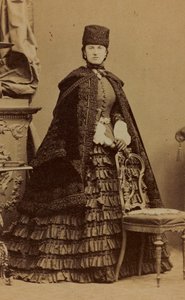 サザーランド公爵夫人、アン・サザーランド・リーブソン＝ガワーの肖像 作： Andre Adolphe Eugene Disderi