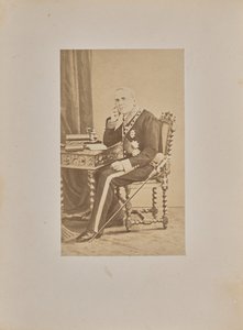 ルイ・シブラリオ伯爵閣下 作： Andre Adolphe Eugene Disderi