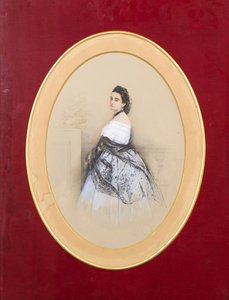 ミセス・ハミルトン・ダンカン（1912年没 作： Andre Adolphe Eugene Disderi