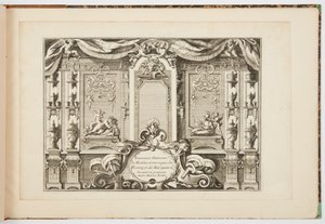 ブロンズと寄木細工の家具と作品の新しいデザイン 作： Andre Charles Boulle