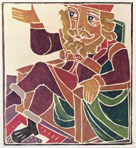 フランソワ・ラブレー（1494-1553）の「パンタグリュエル」限定版の挿絵。