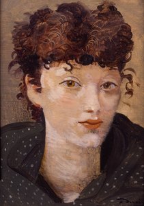 マダム・イザベル・デルマーの肖像 -イザベル・ローストホーン 作： Andre Derain