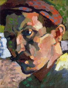 帽子をかぶった自画像 1905年頃 油彩・キャンバス 作： Andre Derain