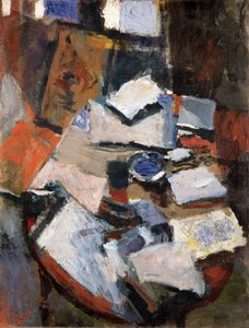 テーブルの上の静物 1903年頃 油彩・カンヴァス 作： Andre Derain